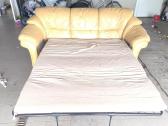 Itališka odinė sofa lova