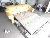Itališka odinė sofa lova - nuotraukos Nr. 2