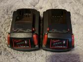 Milwauke Redlithium XC 5ah 18v Baterijos - nuotraukos Nr. 4