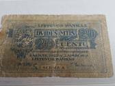 Pirksiu Lietuvos banknotu visokiu - nuotraukos Nr. 6