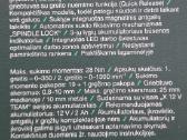 Akumuliatorinis gręžtuvas-suktuvas Parkside Pbsa12 - nuotraukos Nr. 2