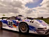 Modelis Ut Models 1:18 Porsche 911 Gt1 – Le Mans - nuotraukos Nr. 6
