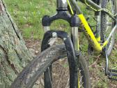 Žaliai juodas MTB dviratis - nuotraukos Nr. 4