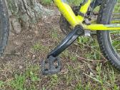 Žaliai juodas MTB dviratis - nuotraukos Nr. 6