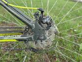Žaliai juodas MTB dviratis vaikui - nuotraukos Nr. 8
