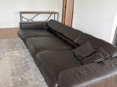 Odinė sofa - nuotraukos Nr. 4