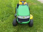 John deere X110 zolepjove traktoriukas - nuotraukos Nr. 2