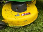 John deere X110 zolepjove traktoriukas - nuotraukos Nr. 4