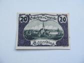 Notgeldas 20 heleriu , Eggerding Austrija , 1920