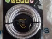 Dviračio spyna 8mm150cm Dunlop