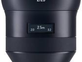 Sony Zeiss Batis 2/25, Top