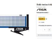 Stalo teniso tinklas Stiga - nuotraukos Nr. 2
