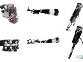 MB W221 Airmatic, 4matic, Abc pneumatikos dalys