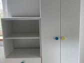 Parduodamos dvi baltos naudotos spintos