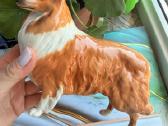 Porcelianinė kolio (Collie) veislės šuns figūrėlė