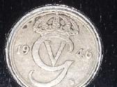 Švedija 25 erės 1946