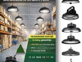 Pramoniniai šviestuvai ūkis sandėlis logistika LED