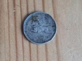 1 litas 1925 Lietuva sidabras - nuotraukos Nr. 2