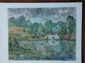 Lietuviška akvarelė - reprodukcijos 1972 m. - nuotraukos Nr. 20