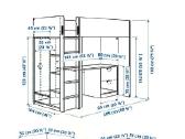 Ikea Smastad Dviaukštė Lovytė Su Spinta - nuotraukos Nr. 5