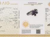 Aukso (750) žiedų tripletas su deimantais (1,48ct) - nuotraukos Nr. 8