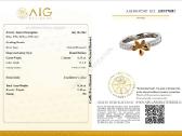 Aukso (750) žiedų tripletas su deimantais (1,48ct) - nuotraukos Nr. 14