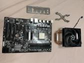 Pc komplektas motherboar,RAM,cpu,cpu cooler