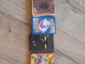 „dragonballz“, „pokemon“, „aha“, „yu-gi-oh“ kortel