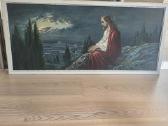 Švento Jėzaus paveikslas alyvų kalne