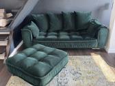 Belavio sofa ir pufas