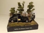 1:35 mastelio diorama, vaizduojanti vokiečių karin - nuotraukos Nr. 2