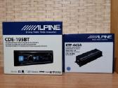 Alpine Cde-195bt + Ktp-445a