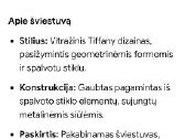 Lubinis šviestuvas,tiffany šviestuvas - nuotraukos Nr. 3
