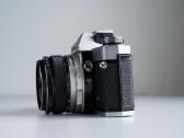 Juostinis fotoaparatas Olympus Om-1 ir objektyvai - nuotraukos Nr. 5