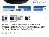 Wireless box Carplay or Android Auto