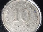 Argentina 10 sentavų 1951 - nuotraukos Nr. 2