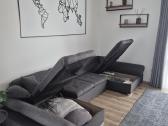 Parduodama naudota minkšta sofa-lova - nuotraukos Nr. 6