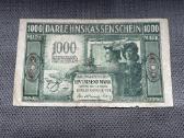 1000 markių Ost banknotas 1918 m.