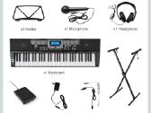 Mustar elektroninis pianinas,61 klavišo - nuotraukos Nr. 4