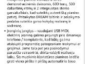 Mustar elektroninis pianinas,61 klavišo - nuotraukos Nr. 5
