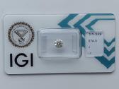 Ypatingo skaidrumo natūralus 1.04 ct briliantas - nuotraukos Nr. 4