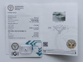 Ypatingo skaidrumo natūralus 1.04 ct briliantas - nuotraukos Nr. 6