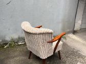 Vintažinis mid century fotelis - nuotraukos Nr. 7