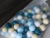 Kiddymoon nauji plastikiniai kamuoliukai100vnt.