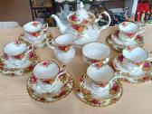 Royal Albert Old Country Roses arbatos servyzas