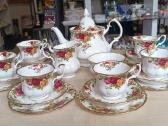 Royal Albert Old Country Roses arbatos servyzas - nuotraukos Nr. 2