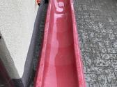 Raudona čiuožykla 300 cm