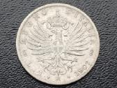 1 lira 1907m. Italija sidabras