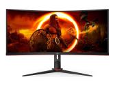 Monitorius Aoc Cu34g2xp/bk 34" Wqhd Va 180hz 430cd