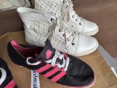 2 poros kedu Adidas ir balti su auliuku abu už 8 - nuotraukos Nr. 2